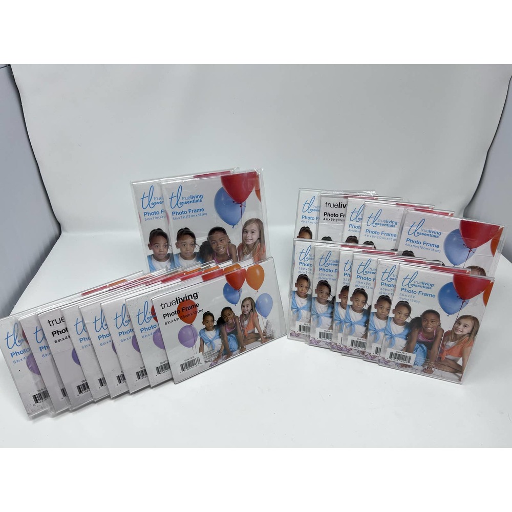 True Living Essentials Photo Frames Two 5x7 Five 4x6 Seven 6x4 Five 3.5x5